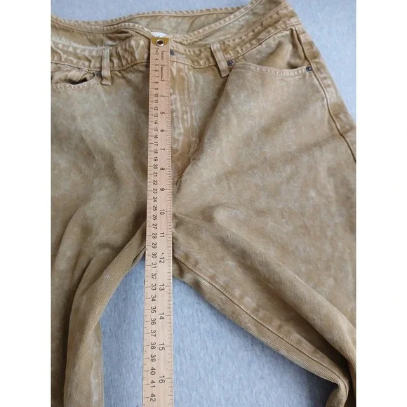 Kancan Jeans 11 / 29 Baggy Taper Relaxed Acid Wash High Rise Grunge Indie New - Picture 5 of 14